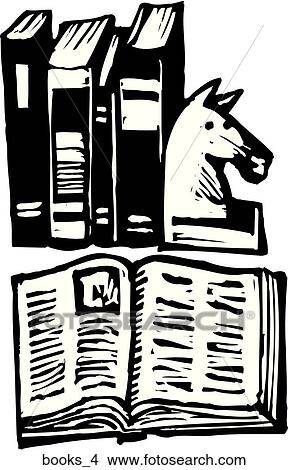 Clipart - Books 4. Fotosearch