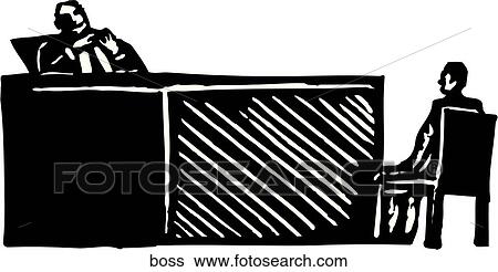 Clip Art - Boss. Fotosearch