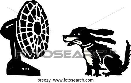 Clip Art - Breezy. Fotosearch