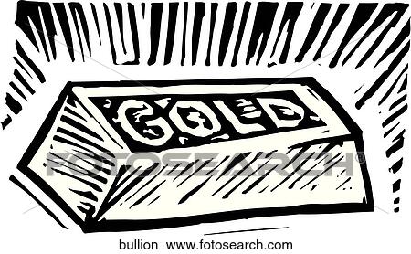 Bullion View Large Clip Art Graphic Clipart - Bullion. Fotosearch