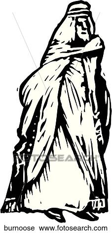 Clipart - Burnoose. Fotosearch