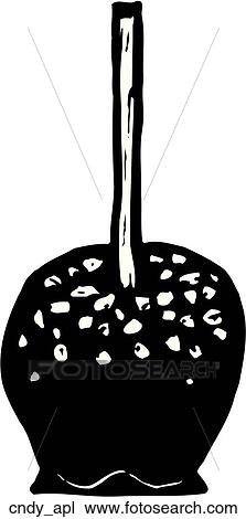 Candy Apple View Large Clip Art Graphic Clipart - Candy Apple. Fotosearch
