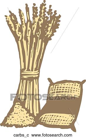 Clipart - Carbs. Fotosearch