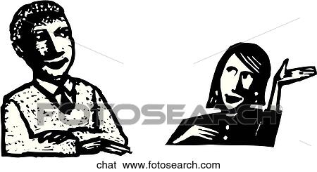 Clip Art - Chat. Fotosearch