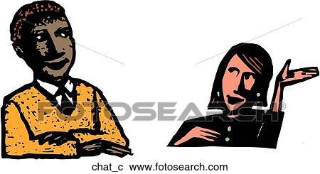Chat View Large Clip Art Graphic Clipart - Chat. Fotosearch