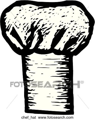 Chef Hat View Large Clip Art Graphic Clip Art - Chef Hat. Fotosearch