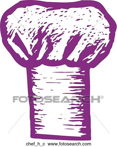 Chef Hat View Large Clip Art Graphic Clipart - Chef Hat. Fotosearch