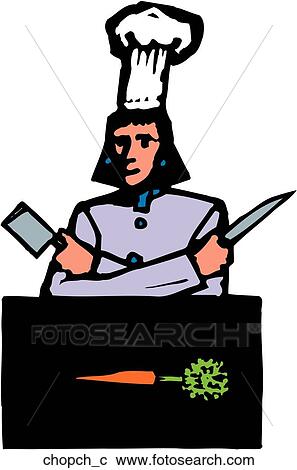 Clipart - Chop Chop. Fotosearch