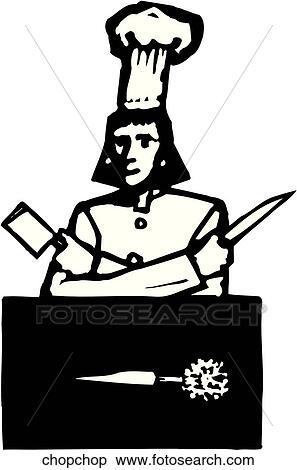 Clipart - Chop Chop. Fotosearch