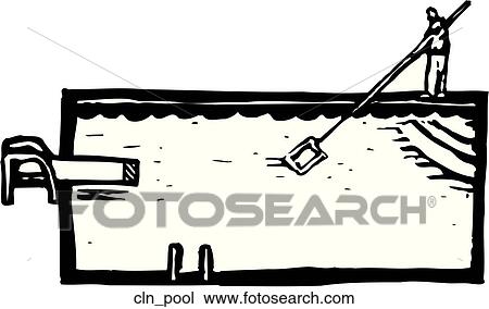 Clipart - Clean Pool. Fotosearch
