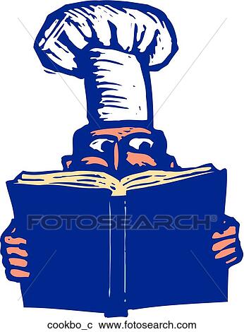 Clipart - Cookbook. Fotosearch