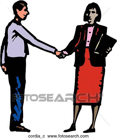 Cordial View Large Clip Art Graphic Clipart - Cordial. Fotosearch