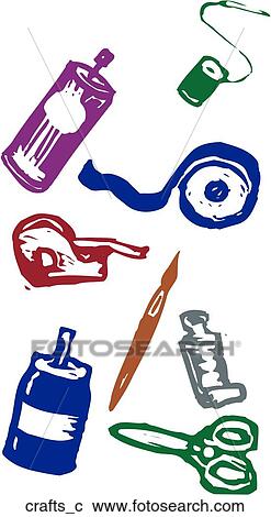 Clipart - Crafts. Fotosearch