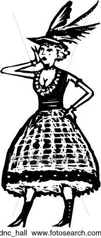 Clipart - Dance Hall. Fotosearch