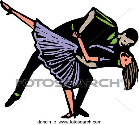 Clipart - Dancing. Fotosearch