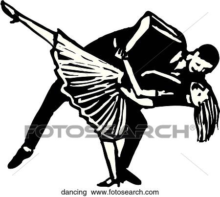 Clipart - Dancing. Fotosearch