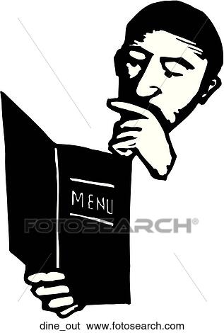 Dine Out Clip Art | dine_out | Fotosearch