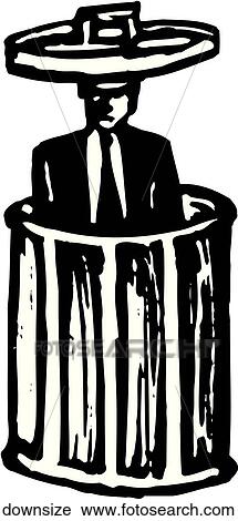 Downsized View Large Clip Art Graphic Clipart - Downsized. Fotosearch