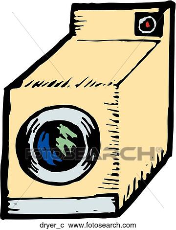 Clipart - Dryer. Fotosearch
