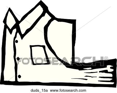 Duds 15a View Large Clip Art Graphic Clipart - Duds 15a. Fotosearch