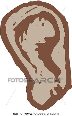 Ear Clipart | ear_c | Fotosearch