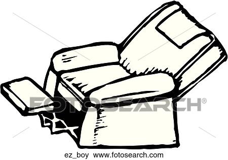 EZ Boy View Large Clip Art Graphic Clip Art - EZ Boy. Fotosearch