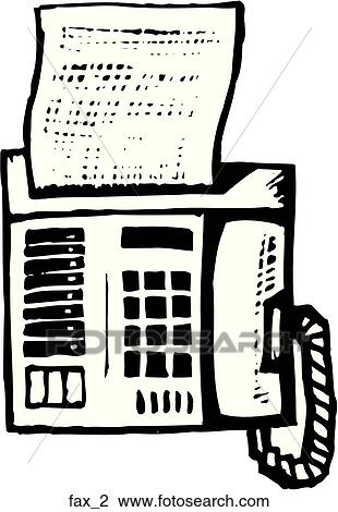 Fax 2 View Large Clip Art Graphic Clipart - Fax 2. Fotosearch
