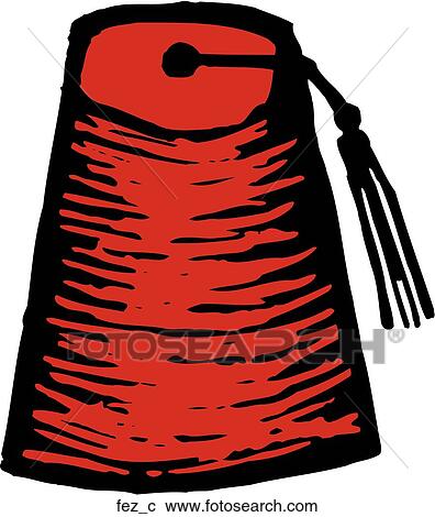 Fez View Large Clip Art Graphic Clipart - Fez. Fotosearch