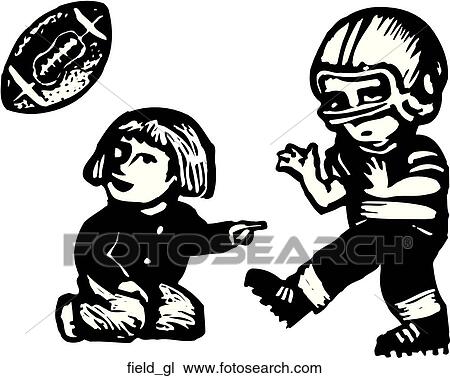 Clipart - Field Goal. Fotosearch