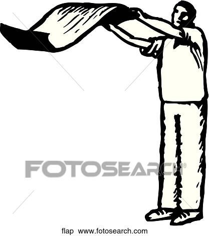 Clipart - Flap. Fotosearch