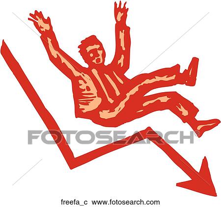 Free-Fall View Large Clip Art Graphic Clipart - Free-Fall. Fotosearch