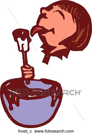 Clipart - Frosting. Fotosearch