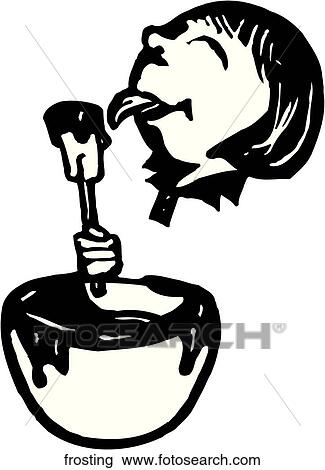 Clipart - Frosting. Fotosearch