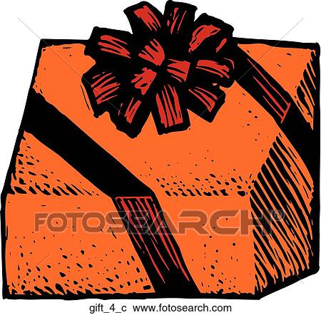 Gift 4 View Large Clip Art Graphic Clipart - Gift 4. Fotosearch