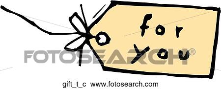 Clipart - Gift Tag. Fotosearch