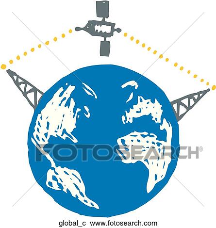 Clipart - Global. Fotosearch