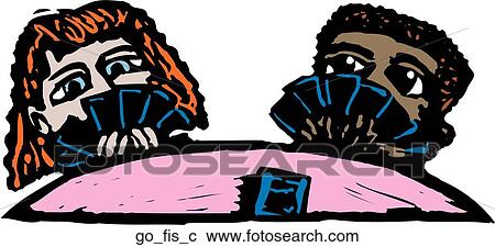 Clipart - Go Fish. Fotosearch
