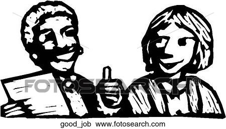 Clipart - Good Job. Fotosearch