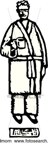 Good Morn View Large Clip Art Graphic Clipart - Good Morn. Fotosearch