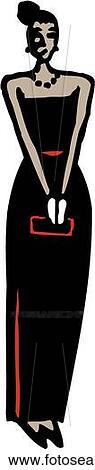 Clipart - Gown. Fotosearch