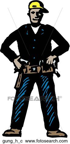 Clipart - Gung Ho. Fotosearch