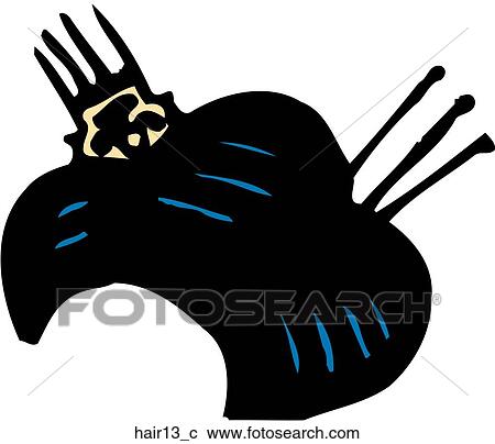 Clipart - Hair 13. Fotosearch