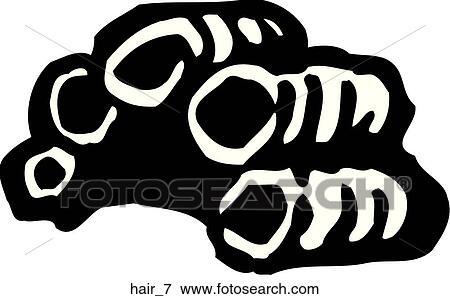 Clip Art - Hair 7. Fotosearch