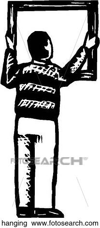Clipart - Hanging. Fotosearch