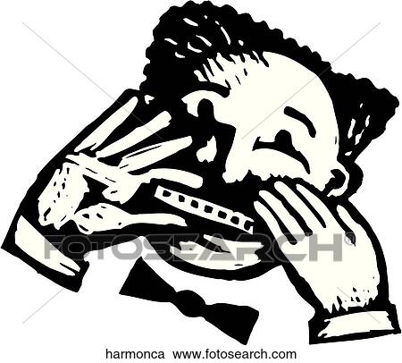 Clipart - Harmonica. Fotosearch