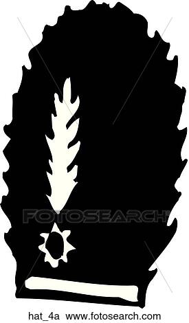 Hat 4a View Large Clip Art Graphic Clipart - Hat 4a. Fotosearch