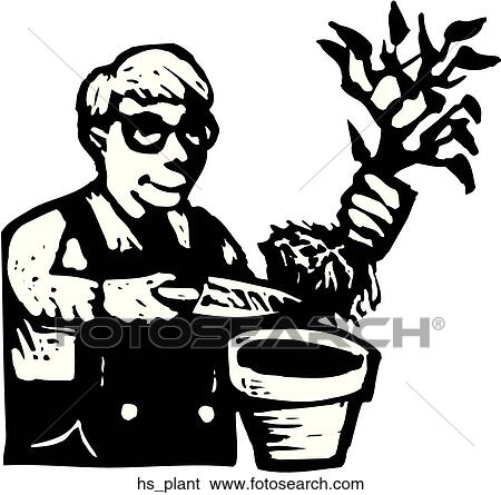 House Plants View Large Clip Art Graphic Clip Art - House Plants. Fotosearch