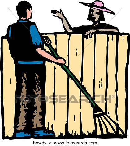 Clipart - Howdy. Fotosearch