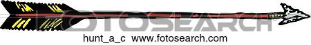 Clipart - Hunting Arrow. Fotosearch