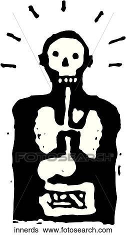 Innerds View Large Clip Art Graphic Clip Art - Innerds. Fotosearch